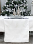 Cortimex Kft Ezüst lurex asztali futó páfrány mintás 44x140 cm