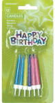 Amscan Happy Birthday gyertya szett 12 db-os (DPA170701)