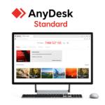 AnyDesk Standard 1 an Achiziție Nouă DACH, Benelux, Nordics, Southern Europe (ADSD-020-T1-Y1)