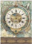 Stamperia DFSA41114 - A4 rizspapír csom. - Gardens of Time big clock