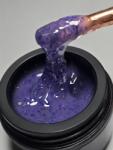 Everin Gel Autonivelant Everin Petal Stories Wisteria Mist 15gr - Gel Lila cu Inserții Botanice (PS-WM)