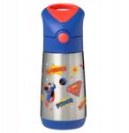 b.box Termosz kulacs szívószállal 350 ml Superman (BB001439)