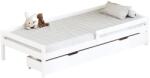 Ramely Pat cu spatiu de depozitare, 90x200, alb, MIX NEW