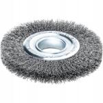 Lessmann Acél tárcsakefe 125x21/23mm, hullámos drót 0, 15mm 0, 3mm Lessmann (825384)
