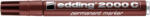 edding Alkoholos marker, 1, 5-3 mm, kúpos, EDDING "2000", barna (7580107011)