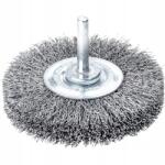 Lessmann Tárcsás drótkefe, tengelyes, rozsdamentes acél, hullámos drót 30x0, 2mm Lessmann (4017359007051)