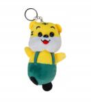 Midex Tigris plüss kulcstartó rövidnadrágban 11cm Midex (D39787)