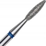 Staleks Gyémánt maró FA10B021/8 Láng Kék Közepes Könnycsepp 2, 1mm 8 mm (FA10B021/8 Profesjonalne Precyzyjne 2,1mm)