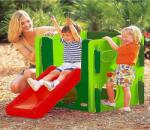 Little Tikes Spatiu de joaca junior cu tobogan - verde (LT447A0)
