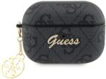 Guess Carcasă Guess AirPods Pro 2 negru 4G Charms Collection (GUAP2G4GSMK)
