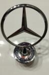 Mercedes-Benz Fém, krómozott, kék, háromdimenziós Mercedes bélyegző/embléma