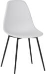 pakoworld Scaun modern Ballen, Alb, 41x53x84 cm (029-000346)