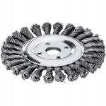 Lessmann Acél tárcsakefe 178x14mm, sodrott drót 0, 5mm Lessmann (4017359005095)