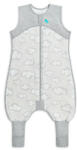 Love to Dream Love to Dream, sac de dormit cu picioruse si maneca scurta, 0.2 TOG, 16-12 Luni, Grey (L40 22 254 GRY 6-12M)