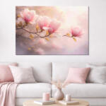 DUBLEZ Tablou romantic de perete cu magnolii