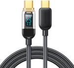 JOYROOM Cablu de Date Type-C, Fast Charging 100W, 480Mbps, 1.2m - JoyRoom (S-CC100A4) - Black - 1 BUC (KF2313477)