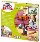 STAEDTLER Комплект глина Staedtler Fimo Kids - 4 x 42g, Pet (23850-А-PET)