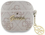 Guess Husa Guess 4G Charm pentru Apple AirPods 4, Roz - koubsolutions