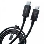 3mk Protection Cablu Date si Incarcare USB-C - USB-C 3MK Hyper Thunderbolt, 240W, 1m, Negru