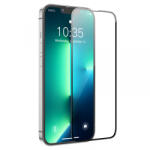 hoco. Folie de protectie Ecran HOCO G16 pentru Apple iPhone 17e / 16e / 14 / 13 Pro, Sticla Securizata, Full Glue, 5D, Neagra - koubsolutions