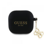 Guess Husa Guess W/4G Charm pentru Apple AirPods 4, Neagra - koubsolutions