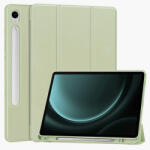 Techsuit Husa pentru Samsung Galaxy Tab S9 FE / Tab S9 / Tab S10 FE, Techsuit, Flex Trifold, Verde Matcha - koubsolutions