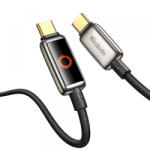 Mcdodo Cablu Date si Incarcare USB-C - USB-C McDodo CA-6680 Auto Power Off, 100W, 1.2m, Negru - koubsolutions