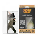Panzer Folie de protectie Ecran PanzerGlass Ultra-Wide Fit EasyAligner pentru Samsung Galaxy S24 Ultra S928, Sticla Securizata, Full Glue, Neagra