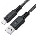 ACEFAST Cablu Date si Incarcare USB-A - USB-C Acefast C17-04, 18W, 1.2m, Negru - koubsolutions