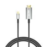 XO Design Cablu Audio si Video USB-C - HDMI XO Design GB019, 1.8m, Negru