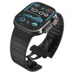 Techsuit Curea Techsuit W012 pentru Apple Watch 49mm / 46mm / 45mm / 44mm / 42mm Series, Neagra - koubsolutions