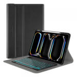 Techsuit Husa cu Tastatura pentru Apple iPad Pro 13 (2024), Techsuit, CozyTab, Neagra
