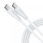 ACEFAST Cablu Date si Incarcare USB-C - USB-C Acefast C3-03, 60W, 1.2m, Alb