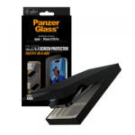 Panzer Folie de protectie Ecran PanzerGlass Ultra-Wide Fit Fastfit pentru Apple iPhone 17 / 16 Pro, Sticla Securizata, Full Glue, Neagra - koubsolutions
