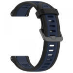 Techsuit Curea Techsuit W053 pentru Samsung Galaxy Watch / Huawei Watch Series, 20mm, Albastra Inchis - koubsolutions