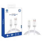 Lito Cablu Date si Incarcare USB-A - Lightning Lito LD07, 60W, 1m, Alb