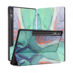 Techsuit Husa pentru Samsung Galaxy Tab S10+ / Tab S9 FE+ / Tab S9+, Techsuit, FoldPro Green Time, Multicolor