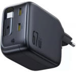 Baseus Incarcator Retea Cu Cablu USB-C Baseus EnerCore CJ11, 67W, 3.35A, 2 x USB-C, Negru E0121E00