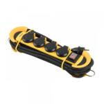 Philips Prelungitor Philips, 4 x Schuko, Galben Phil-SPN5140YB/60