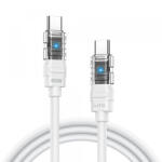 Lito Cablu Date si Incarcare USB-C - USB-C Lito LD05, 60W, 1m, Alb - koubsolutions
