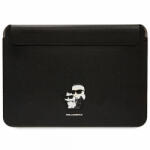KARL LAGERFELD Husa Karl Lagerfeld Saffiano pentru Laptop 14inch, Neagra Geanta, rucsac laptop