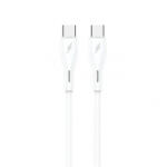 Sendem Cablu Date si Incarcare USB-C - USB-C Sendem M36C, 66W, 1m, Alb - koubsolutions