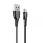 BOROFONE Cablu Date si Incarcare USB-A - USB-C Borofone BX51 Triumph, 20W, 1m, Negru - koubsolutions