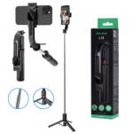Techsuit Selfie Stick Bluetooth Techsuit L13, Universal, Negru