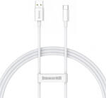 Baseus Cablu Date si Incarcare USB-A - USB-C Baseus Superior Series, 65W, 1m, Alb CAYS000902
