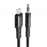 ACEFAST Cablu Audio Lightning - 3.5mm Acefast C1-06, 1.2m, Negru - koubsolutions