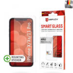 Displex Folie de protectie Ecran Displex Smart Glass pentru Apple iPhone 11 Pro / XS / X, Sticla Flexibila, Full Glue