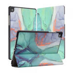 Techsuit Husa pentru Samsung Galaxy Tab A9+, Techsuit, FoldPro Green Time, Multicolor