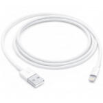 Apple Cablu Date si Incarcare USB-A - Lightning Apple A1480, 18W, 1m, Alb MUQW3ZM/A
