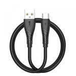 BWOO Cablu Date si Incarcare USB-A - USB-C BWOO BO-X318C, 27W, 1m, Negru